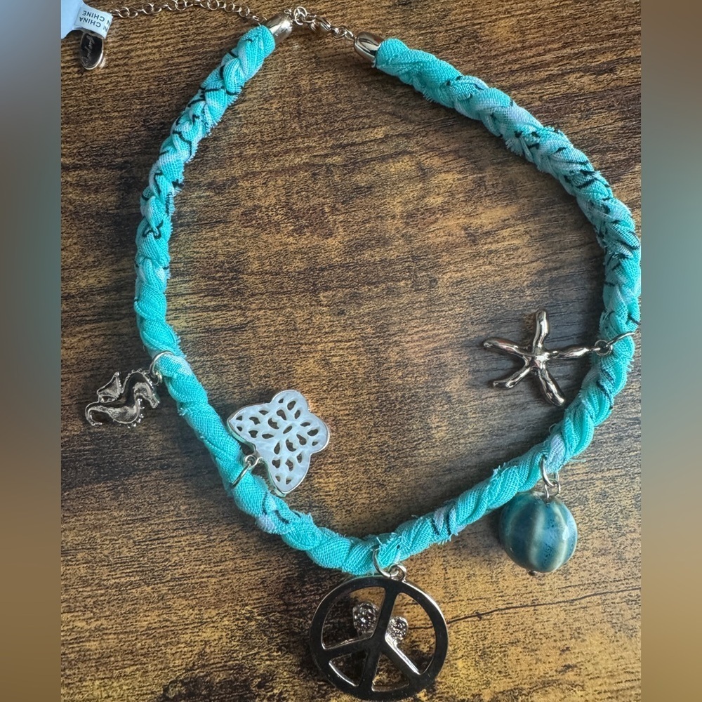 Turquoise Charm Necklace